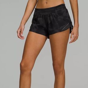 Camo Lululemon Hotty Hot Shorts